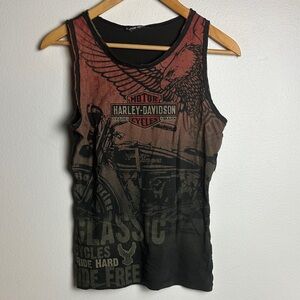Harley Davidson Ontario Canada Tank Top